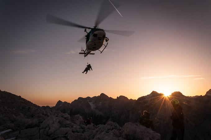 Čokl je avtor kratkega predstavitvenega filma o delu slovenskih gorskih reševalcev. Foto: Anže Čokl. | Foto: 