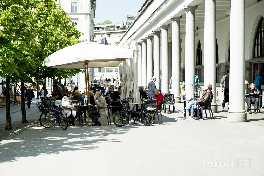 Ljubljana po sprostitvi ukrepov