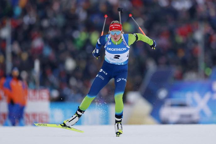 Anamarija Lampič | Slovenke so na preizkušnji štafet zasedle deseto mesto. | Foto Reuters