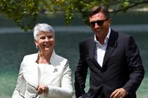 Jadranka Kosor in Borut Pahor