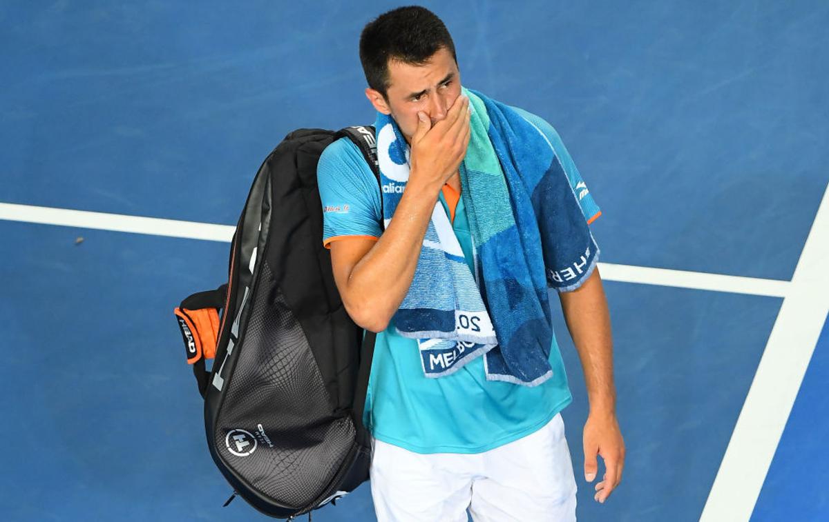 Bernard Tomic | Bernard Tomic je predal dvoboj v Atlanti. | Foto Gulliver/Getty Images