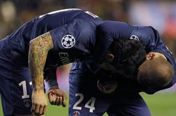 Edinson Cavani v podaljšku rešil PSG, naprej tudi Lyon in Marseille