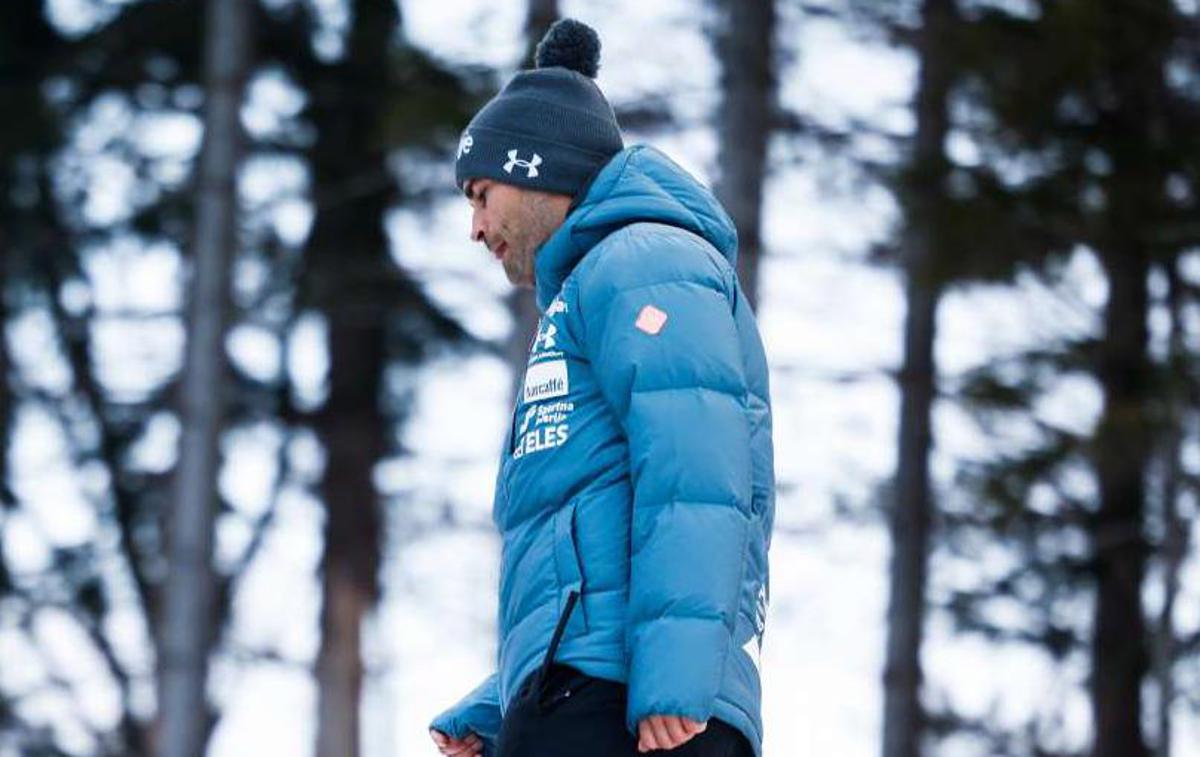 Robert Hrgota | Robert Hrgota je umirjen in pomirjen pred petkovo posamično tekmo, saj sta Timi Zajc in Anže Lanišek kandidata za medaljo. | Foto Anže Malovrh/STA