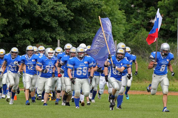 Ljubljana Silverhawks leta 2010 | Foto: www.alesfevzer.com