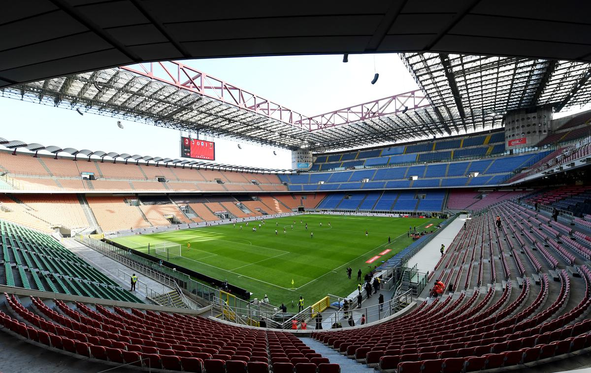 San Siro | Bo San Siro v Milanu v četrtek sploh gostil tekmo med Interjem in Getafejem? | Foto Reuters