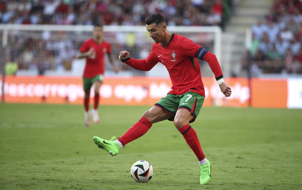 Portugaslka Cristiano Ronaldo | Cristiano Ronaldo je na generalki začel v prvi enajsterici. | Foto Guliverimage