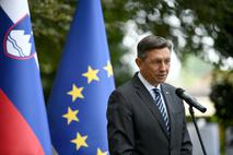 Borut Pahor jabolko navdiha