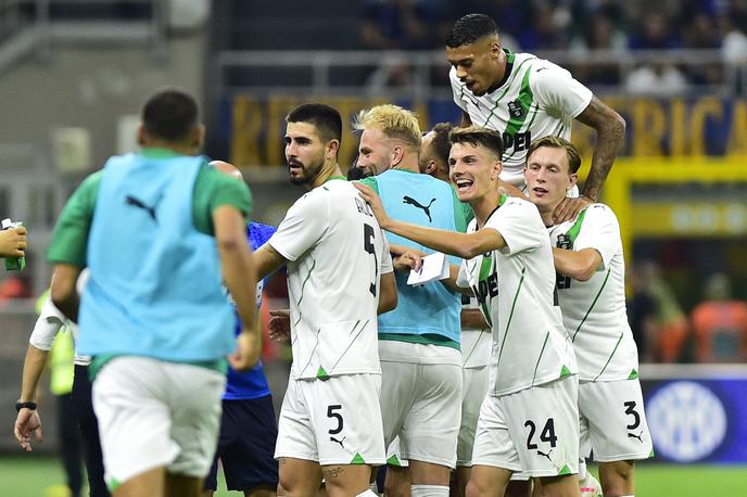 Sassuolo | Nogometaši Sassuola so priredili veliko presenečenje. | Foto Reuters