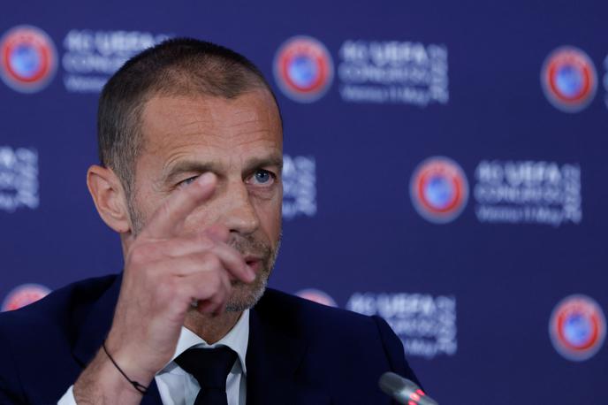 Aleksander Čeferin Uefa | Aleksander Čeferin ne razmišlja o možnosti, da bi še kakšen EP potekal v 10 ali več državah. | Foto Reuters