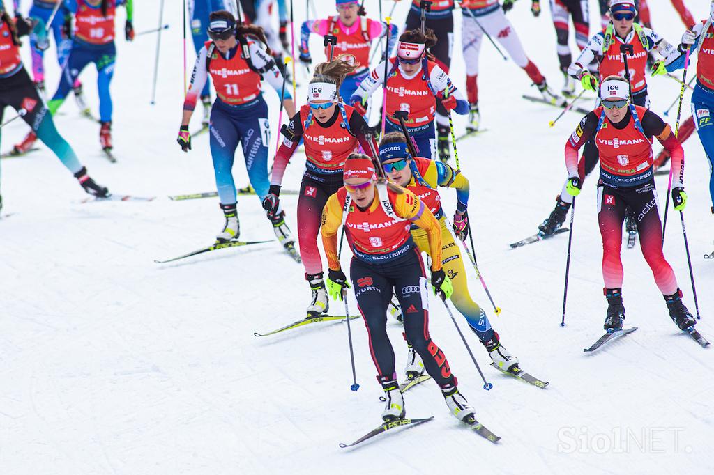 Pokljuka 2020 - biatlonski svetovni pokal, 4. dan