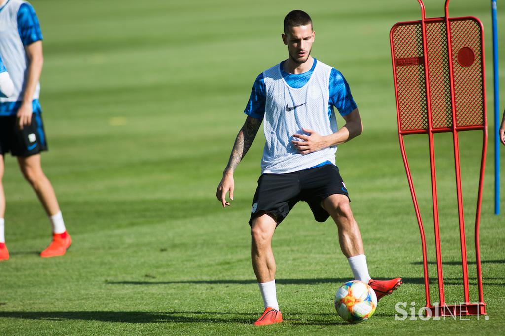 slovenska nogometna reprezentanca, trening