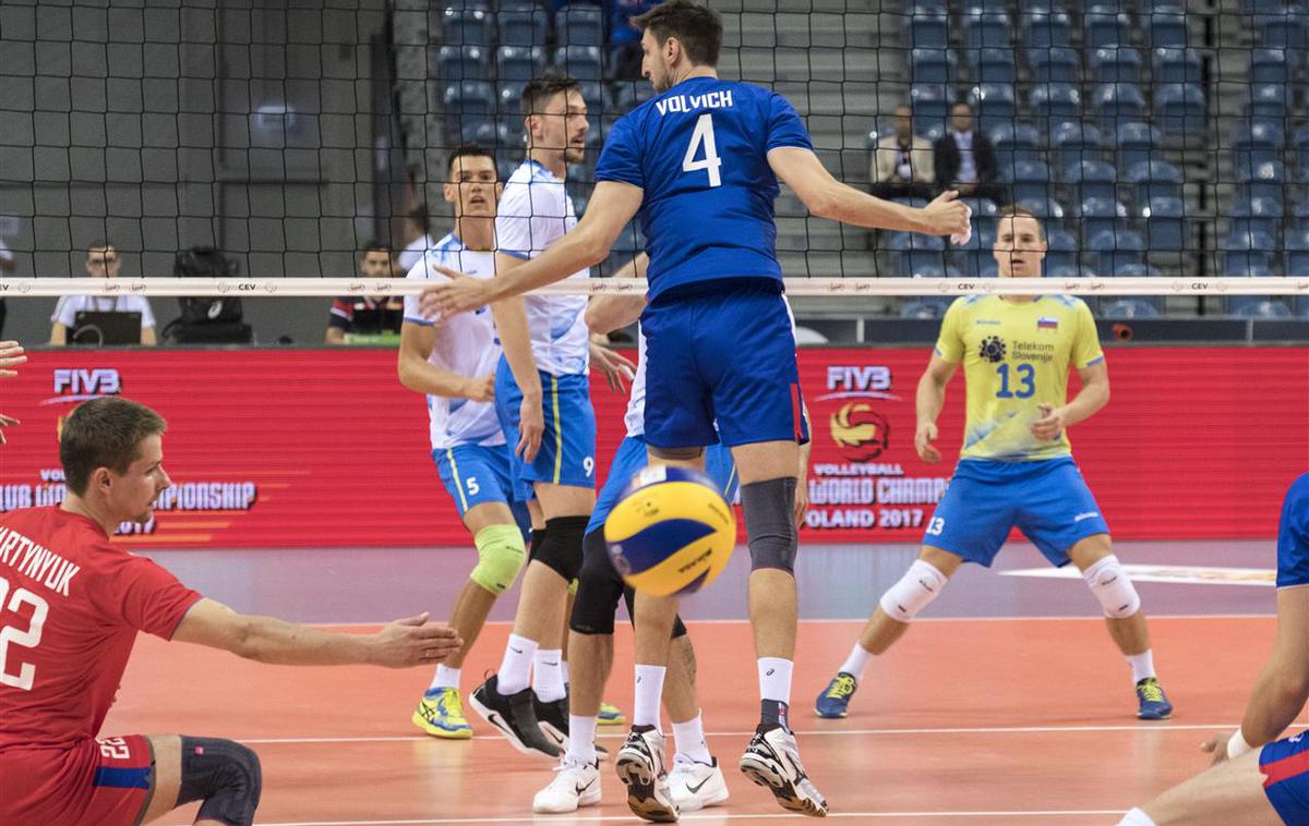 Slovenija Rusija odbojka evropsko prvenstvo | Foto CEV