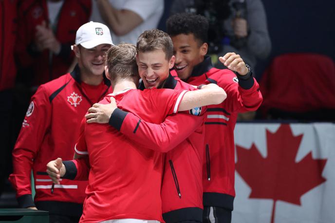 Denis Shapovalov | Francozi so z 2:1 ugnali Japonske. | Foto Gulliver/Getty Images