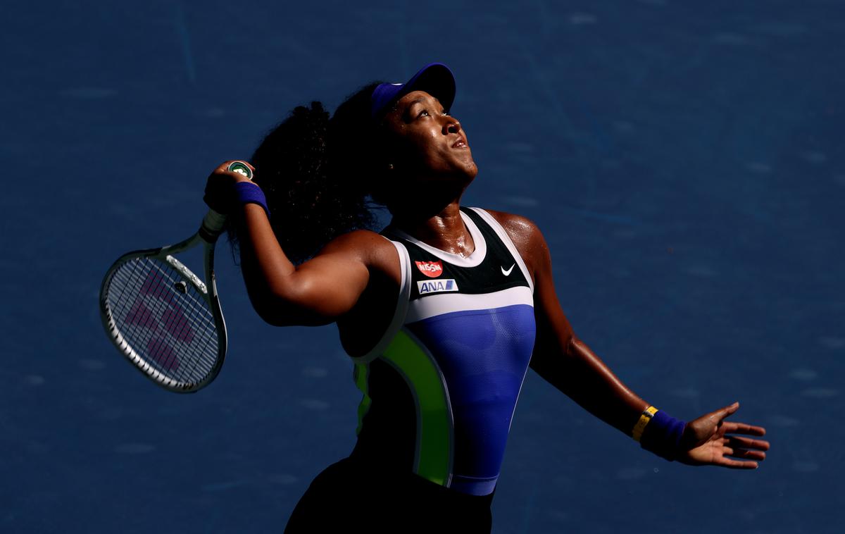 Naomi Osaka | Naomi Osaka je po dolgem dvoboju napredovala v tretji krog tekmovanja. | Foto Getty Images