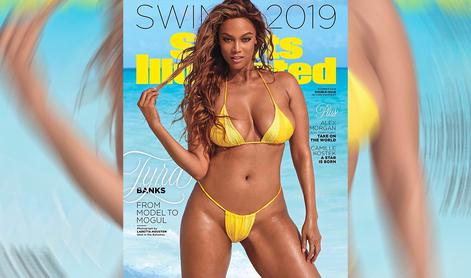 Upokojena Tyra Banks se po 23 letih vrača na naslovnico Sports Illustrated