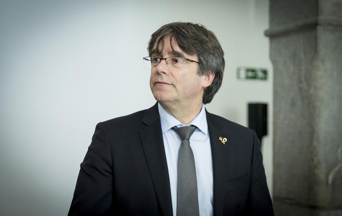 Carles Puigdemont | Nekdanji predsednik katalonske regionalne vlade Carles Puigdemont se je pritožil vodstvu Evropskega parlamenta, ker so mu v sredo zavrnili vstop v parlament. | Foto Ana Kovač