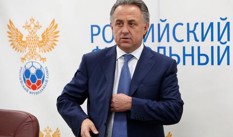 Mutko začasno odstopil z mesta predsednika ruske nogometne zveze