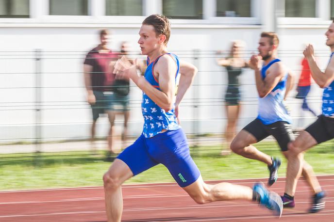 Lovro Mesec Košir | Lovro Mesec Košir si je kot prvi v slovenski ekipi na tem prvenstvu zagotovil finale. | Foto Peter Kastelic