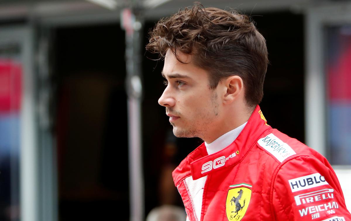 Charles Leclerc | Charles Leclerc se je izkazal na uvodnem treningu v Sočiju. | Foto Reuters