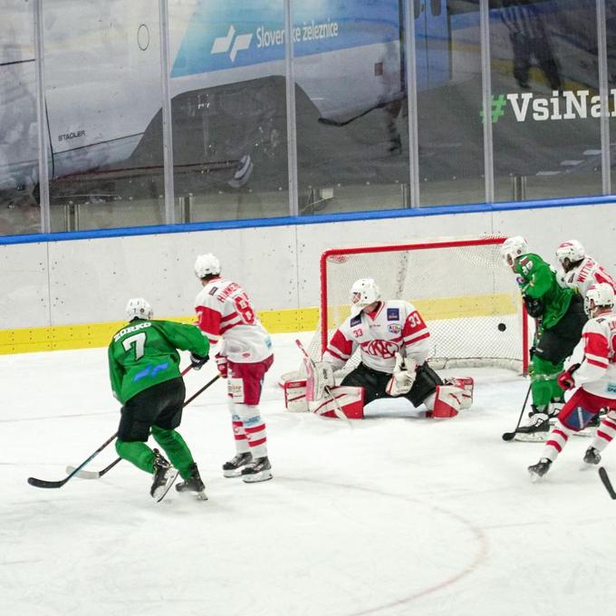 Hokejisti Olimpije so v četrtek z 12:3 premagali drugo ekipo Celovca. V soboto bodo gostili drugo ekipo Linza, proti kateri gre pričakovati še večji kakovostni razkorak. | Foto: HK SŽ Olimpija