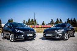 Primerjalni test: ford S-max ali mondeo karavan kot prvo družinsko vozilo?