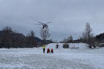 reševanje, hribi, madžarska planinca, GRZS, policija, helikopter