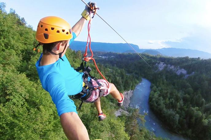 Zipline dolinka