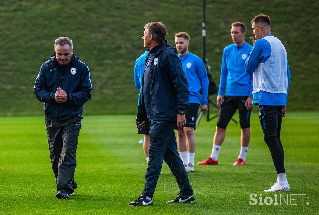 Slovenska nogometna reprezentanca Trening