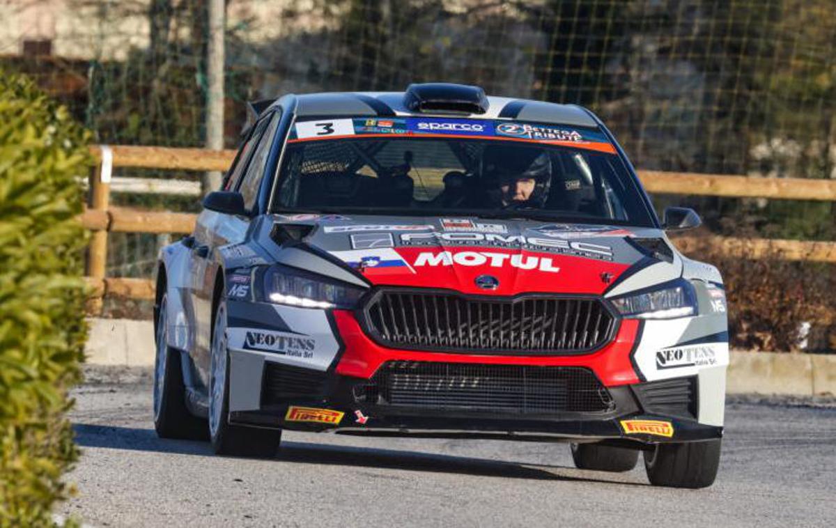 Boštjan Avbelj reli | Boštjan Avbelj je škodo fabio RS rally2 prvič vozil konec lanskega leta na zaključnem šovu.  | Foto Munaretto