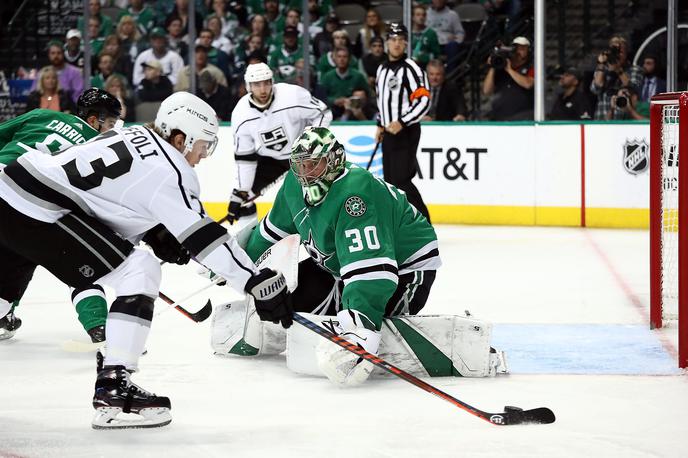 la kings dallas stars | Kralji nadaljujejo niz porazov. Proti ekipi Dallasa so zabeležili že peti zaporedni poraz v tej sezoni. | Foto Getty Images