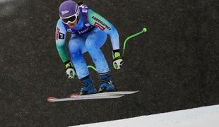 Lindsey Vonn in Tina Maze brez dobitka v vremenski loteriji