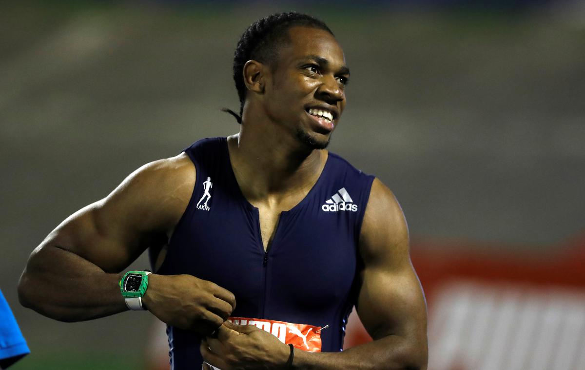 Yohan Blake Kingston 2017 | Yohan Blake bo prihodnje leto na diamantni ligi pogrešal tek na 200 m. | Foto Reuters