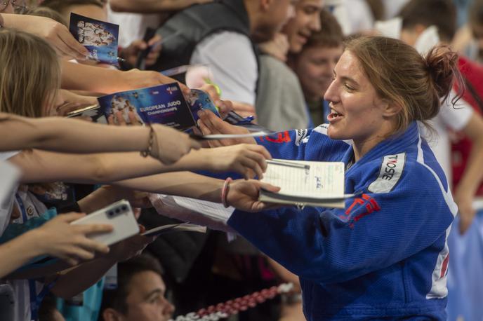 Andreja Leški | Andreja Leški je slovenska favoritinja za medaljo. | Foto Darko Petelinšek/Judo zveza Slovenije