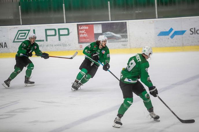 HK SŽ Olimpija - KAC II Alpska liga, 1. krog | Hokejisti Olimpije so na zadnji tekmi premagali na papirju najslabše moštvo iz San Sebastiana in osvojili tretje mesto. Napredovanje si je zagotovil madžarski Ferencvaros, | Foto Grega Valančič/Sportida