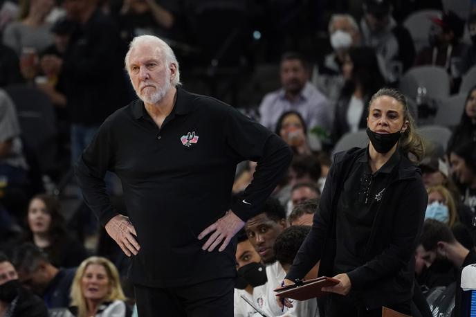 Gregg Popovich in Becky Hammon | Gregg Popovich | Foto Reuters