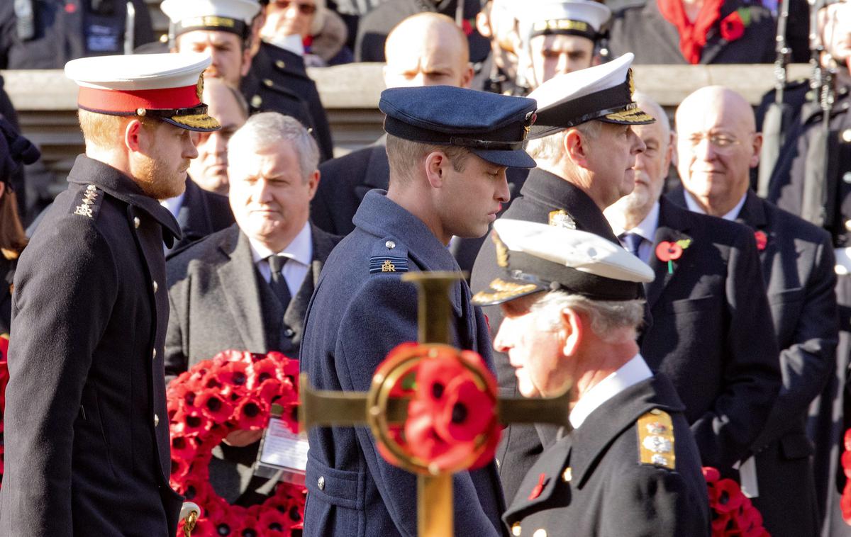 princ Charles, princ Harry, princ William | Princ Harry se je z bratom in očetom pogovarjal pretekli konec tedna. | Foto Albert Nieboer, Guliverimage