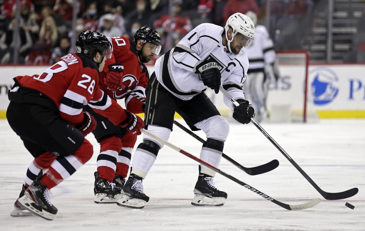 Anže Kopitar | Anže Kopitar in LA Kings so v Newarku končali niz porazov.  | Foto Guliverimage