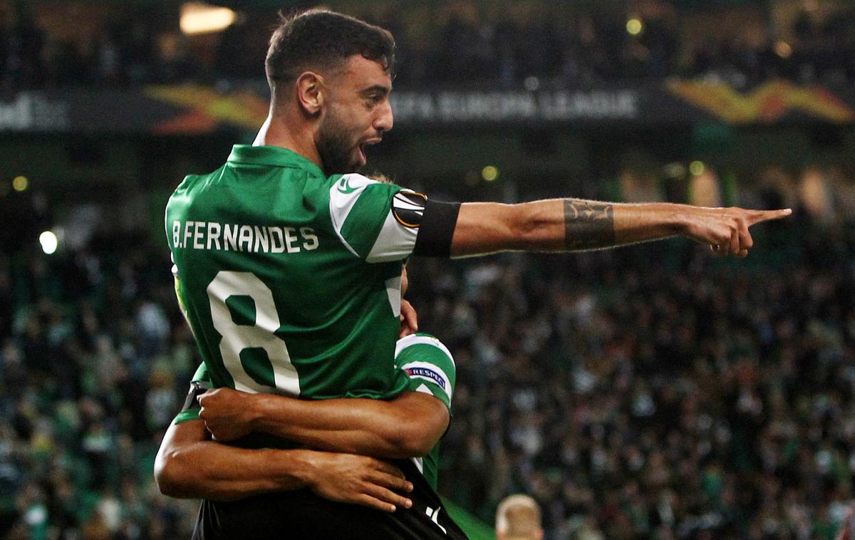 Bruno Fernandes | Rekorder letošnje zime je postal Portugalec Bruno Fernandes, za katerega je Manchester United lizbonskemu Sportingu odštel 55 milijonov evrov, prestop pa utegne, če bodo izpolnjeni vsi pogoji, v prihodnosti doseči številko vrtoglavih 80 milijonov evrov. | Foto Reuters