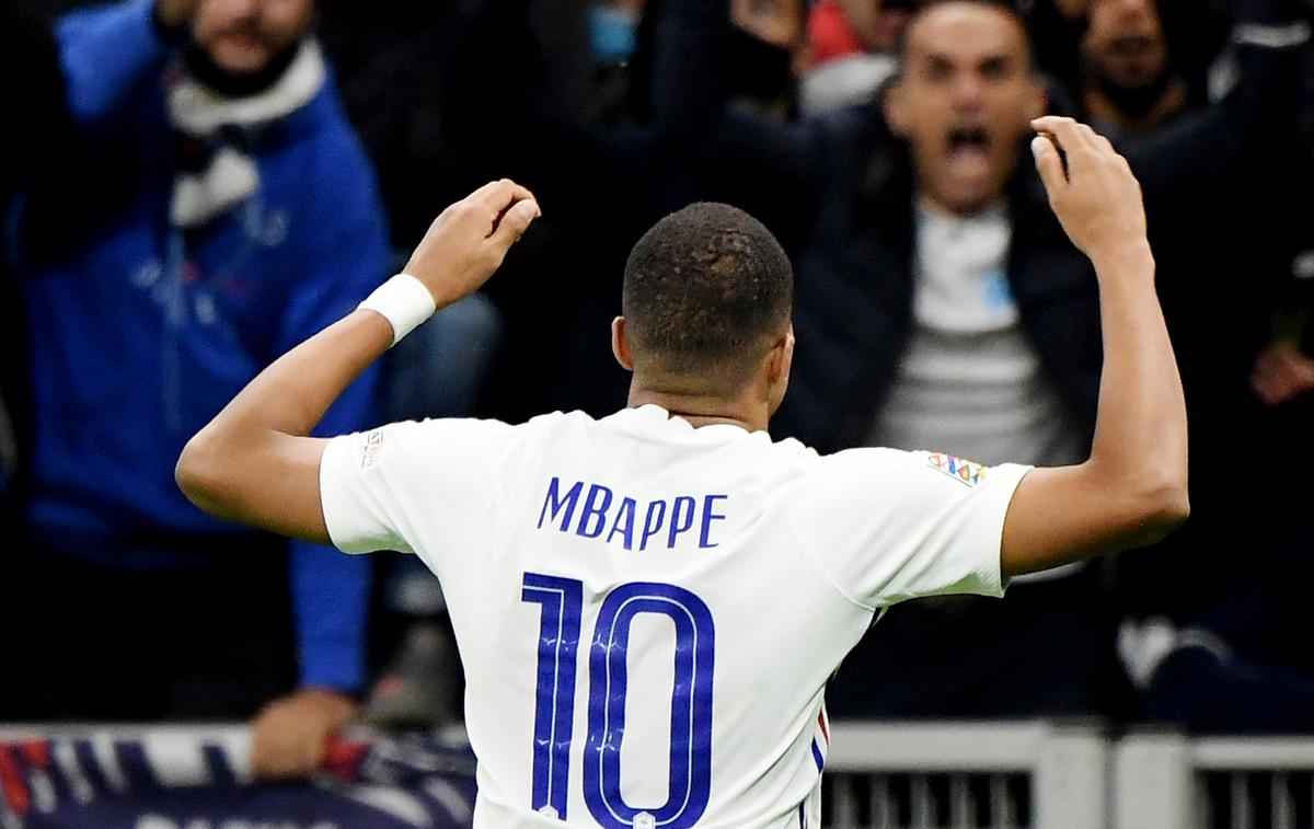 Kylian Mbappe | Kylian Mbappe je s svojim zadetkom na San Siru dvignil veliko prahu. | Foto Reuters