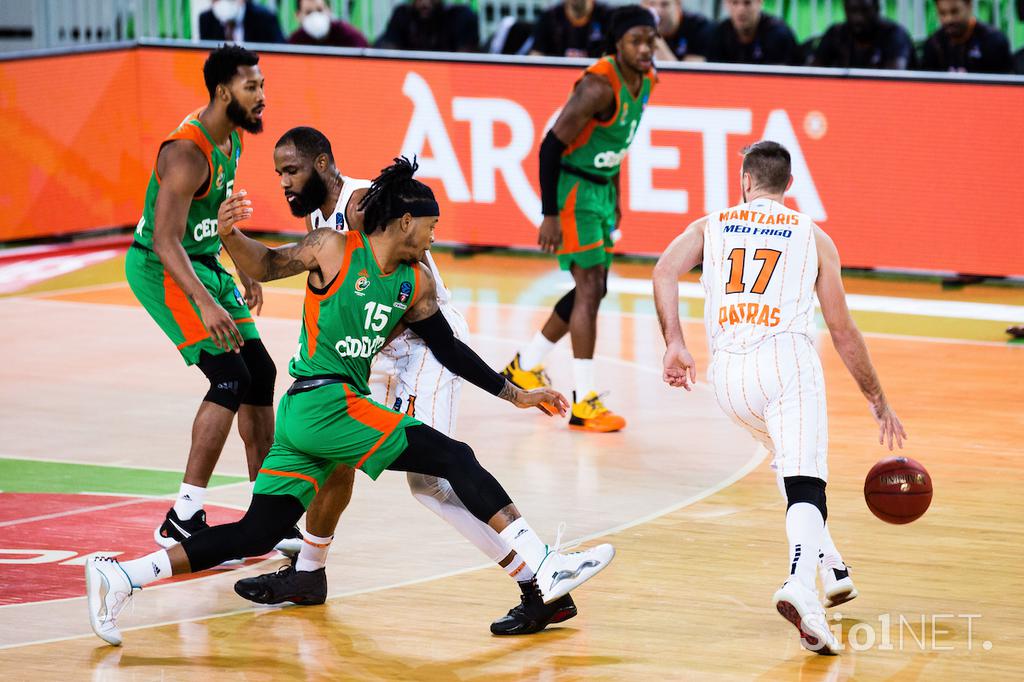 KK Cedevita Olimpija : Promitheas Patras, Eurocup