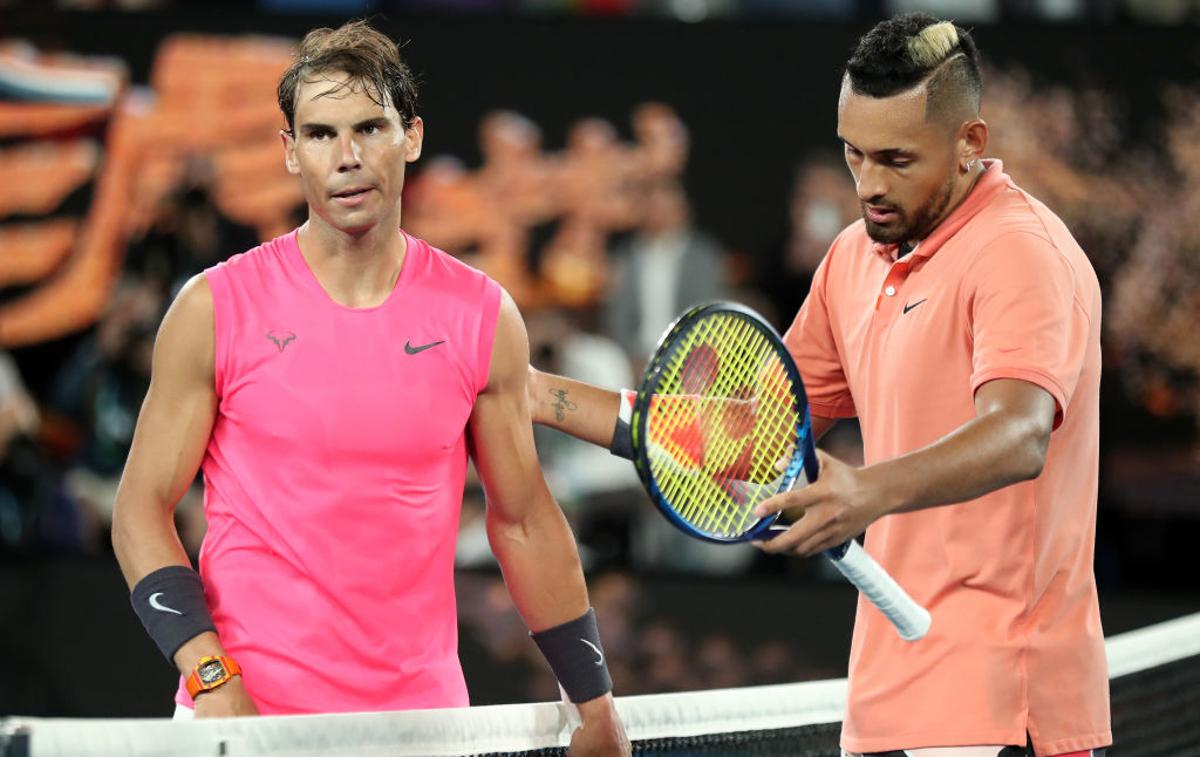 Rafael Nadal, Nick Kyrgios | Foto Gulliver/Getty Images