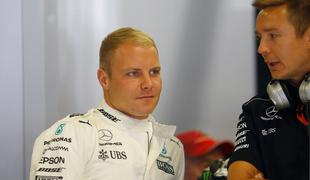 Bottas najhitrejši tudi na drugem treningu