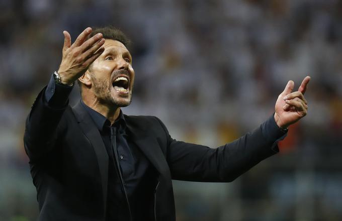 Njegov oče Diego Simeone je kot trener Atletico popeljal do naslova španskih prvakov (2014), dvakrat pa zaigral v finalu lige prvakov (2014 in 2016). | Foto: Reuters