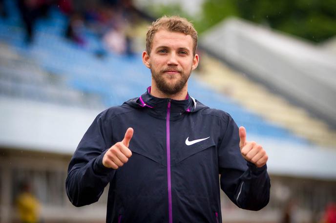 DP v atletiki Celje Žan Rudolf | Žan Rudolf se od lanske sezone se z atletiko ukvarja v prostem času, saj je zaposlen v farmacevtski družbi. | Foto Peter Kastelic