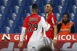 Monaco odpihnil Lens, v polfinale tudi Guingamp in Rennes