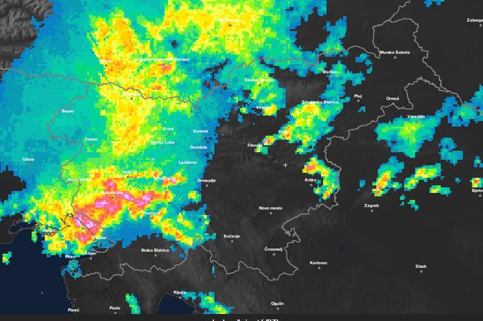 nevihtna fronta | Od četrtka naprej se bo vreme ustalilo, spet bo topleje in bolj poletno.  | Foto Meteoinfo Slovenija