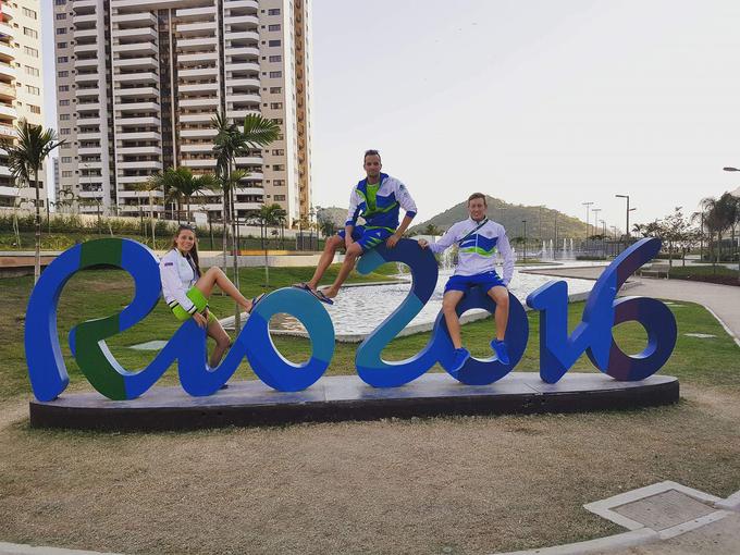 Tavčar je bil med udeleženci poletnih olimpijskih iger v Riu de Janeiru. Na 100 metrov prosto je osvojil 36. mesto, na 200 metrov prosto pa je bil 39. | Foto: osebni arhiv/Lana Kokl