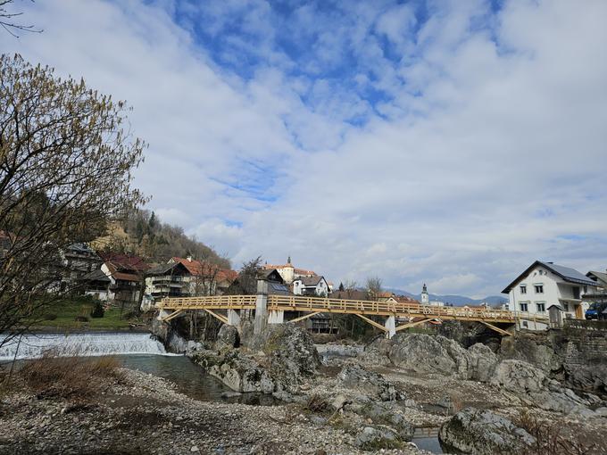 Hudičeva brv, rekonstrukcija | Foto: STA