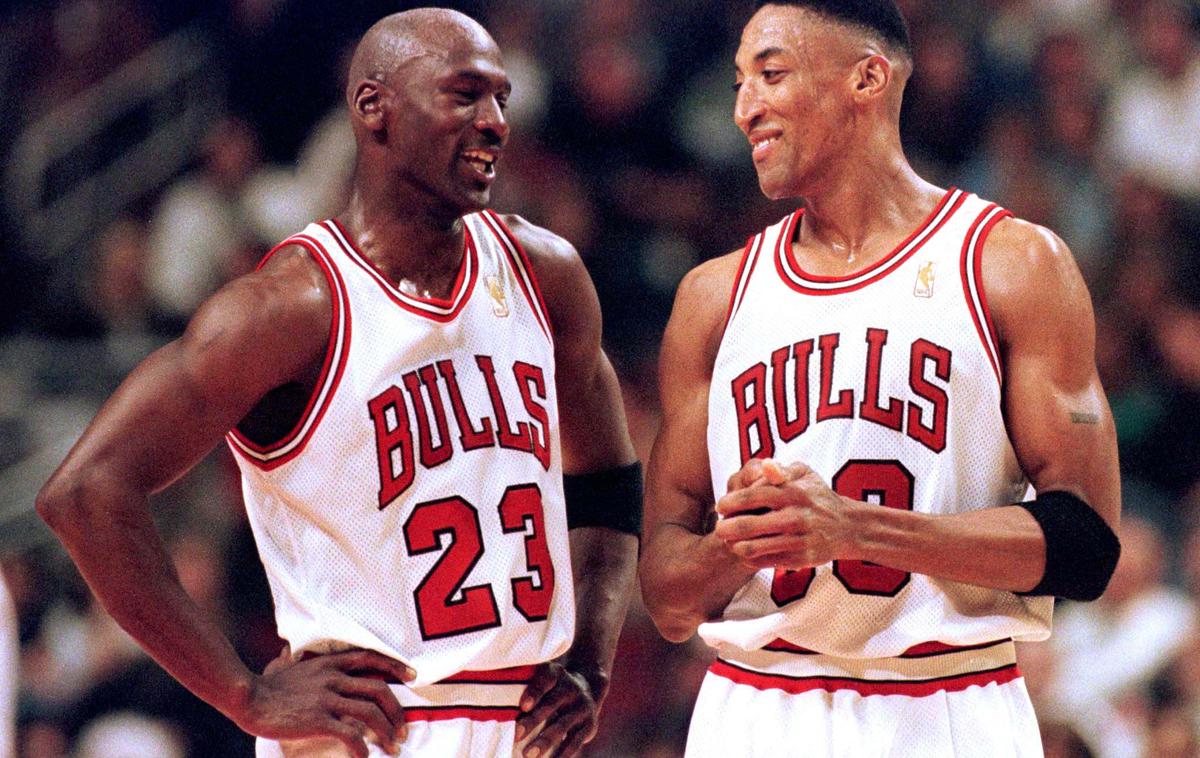 Michael Jordan in Scottie Pippen | Foto Reuters