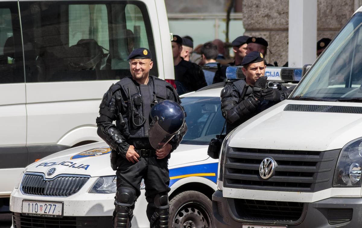 Zagrebška policija | Na štirih lokacijah razstreliva niso našli, medtem ko stavbo Jutarnjega lista še preiskujejo. | Foto Shutterstock